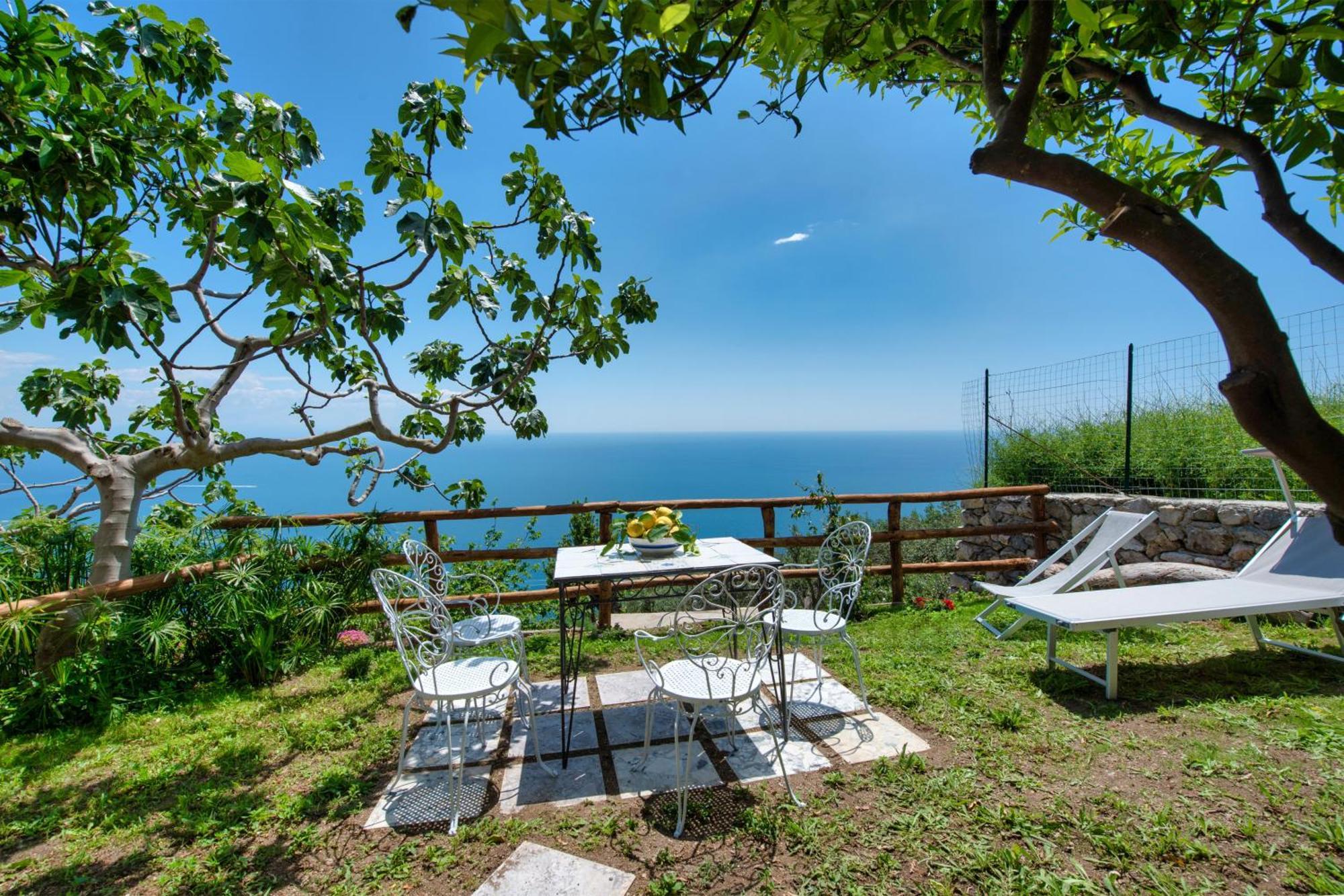 Casa Deva Amalfi Coast, With Private Garden Overlooking The Sea Exterior photo